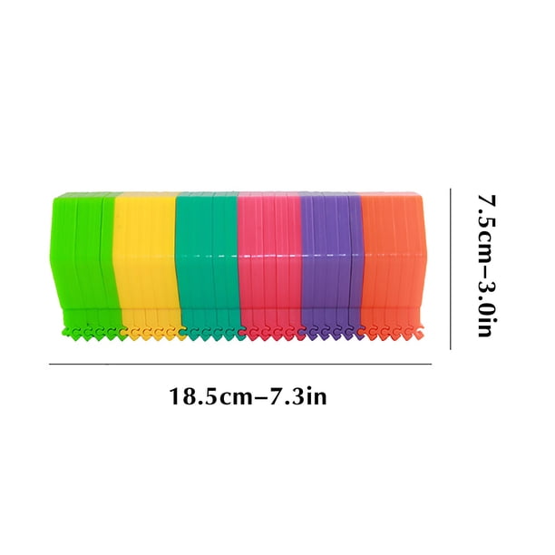 6 Pcs Bâtons Sensoriels Anti-Stress en Silicone Multi-Textures Portables Jouets de Soulagement du Stress 6 Pcs Bâtons Sensoriels Anti-Stress en Silicone Multi-Textures Portables Jouets de Soulagement du Stress