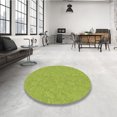 thumbnail image 4 of Ahgly Company Machine Washable Indoor Rectangle Transitional Chameleon Green Area Rugs, 2' x 5', 4 of 7