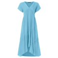 thumbnail image 3 of Robe Longue Maxi Décontractée Sans Manches pour Femmes, Soirée, Boîte de Nuit, 3 of 4