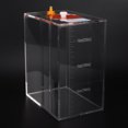 thumbnail image 4 of Transparent Titration  Transparent Acrylic Dosing Pump Store Reservoir Barrel Titration  Aquarium 2.5L, 4 of 8