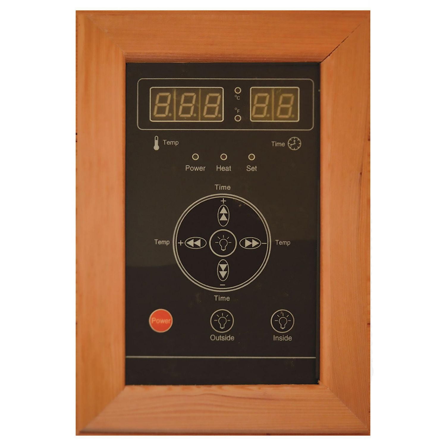 Sauna infrarouge Hemlock pour 1-2 personnes avec 5 radiateurs en carbone