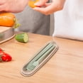 thumbnail image 1 of Chmadoxn Kitchen Gadgets, Kitchen Accessories, Kitchen Utensils, Kitchen Tool Spoon Chopsticks And Fork Three-piece Tableware Set Cutlery Cutlery, 1 of 5