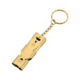 thumbnail image 1 of Nouveau Sifflet à Double Fréquence en Forte Demande, Sifflet de Survie d'Urgence à Double Tube en Alliage d'Aluminium pour Activités de Plein Air Camping Randonnée, Acier Inoxydable, 1 of 8