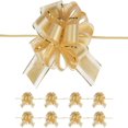 thumbnail image 1 of HLONK 10 PCS Large Pull Bow Gift Wrapping Bows  Pull Bow with Ribbon for Wedding Gift Baskets  Party Gift Wrap Bows  Presents Decorating Bows Blue, 1 of 6