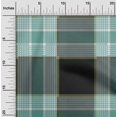 thumbnail image 1 of oneOone Georgette Viscose Fabric Tartan Check Print Sewing Fabric BTY 42 Inch Wide, 1 of 4