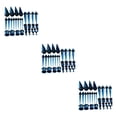 thumbnail image 4 of Transemion Kit de Jauges d'Oreilles 36 Pcs Extensible 14G-00G Bouchons Bleu Foncé 36 Pcs 3Ensemble, 4 of 6