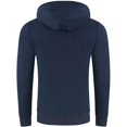 thumbnail image 3 of RXIRUCGD Chandail à Capuche Décontracté Polyvalent pour Homme, Couleur Unie, Mode, Chandail Mince, Veste, Bleu Marine, Taille : TG, 3 of 5