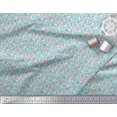 thumbnail image 2 of Soimoi Rayon Fabric Flower Artistic Printed Craft Fabric by The Yard 56 Inch Wide, 2 of 3