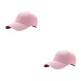 thumbnail image 1 of relayinert Lightweight And Breathable Sun Cap Sporty Style For Outdoor Enthusiasts Adjustable Strap Polyester Outdoors Sun Cap pink 2Set, 1 of 6