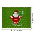 thumbnail image 2 of Kitchen Placemat Table Mat Christmas Table Mat Hotel Tableware Mat Printed Table Mat, Kitchen Placemat, 2 of 8