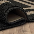 thumbnail image 4 of Mohawk Home - Tapis touffeté en polyester à motif de bordures, noir/havane, 4 of 8