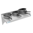 thumbnail image 3 of Koolmore Tablette Murale en Acier Inoxydable 12x24 NSF pour Cuisine, Argent, 3 of 7