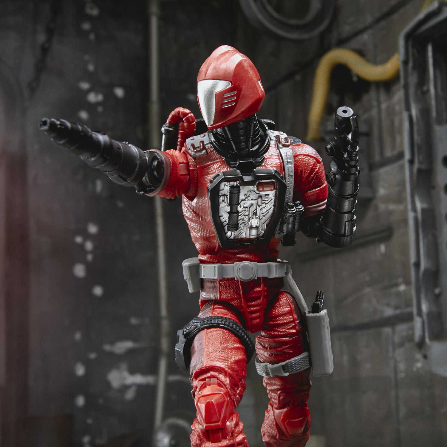 G.I. Joe Classified Series, figurine CRIMSON B.A.T. 60 de collection premium de 15 cm avec accessoires multiples, emballage spécial