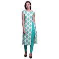 thumbnail image 1 of Bimba Robe Kurti Longue Imprimée Tunique Droite Robes pour Femmes Haut Indien, 1 of 6