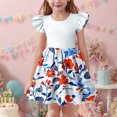 thumbnail image 1 of LOVZFMLL Robe d'Été Décontractée Sans Manches à Col Rond avec Boutons et Poches pour Filles de 2 à 12 Ans, 1 of 5