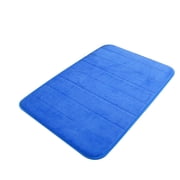 Leutsin Memory Foam Bath Mats for Bathroom Floor,15*23" Foam Bath Mat for Tub Non Slip,Super Soft Absorbent Bathroom Rug,Quick Dry Floor Bath Carpet Rug for Tub Shower, Home Decor Accessories