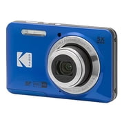 Kodak PIXPRO Friendly Zoom FZ55 - Digital camera - compact - 16.35 MP - 1080p / 30 fps - 5x optical zoom 63 MB - blue