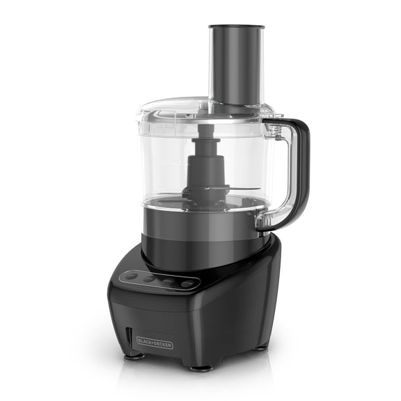 Robot culinaire 8 tasses à assemblage facile BLACK+DECKER, noir, FP4200BC