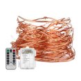 thumbnail image 1 of 10M/32.8ft 100 LEDs Fairy Lights Copper Wire Lamp Christmas String Light 8 Modes with Remote Control 3 * AA Cell Powered for Wedding Party Patio Garden Home Decoration, 1 of 7