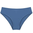 thumbnail image 3 of Kids Girls' Slim Swimming Bottom with Lining UPF50+ Sun Protection Rash Guard Swim Brief Dusty Blue 12, 3 of 6