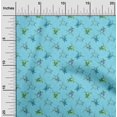 thumbnail image 2 of oneOone Cotton Silk Light Blue Fabric Ocean Turtles Sewing Craft Projects Fabric Prints By Yard 42 Inch Wide, 2 of 4