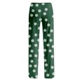 thumbnail image 4 of fatyb Lounge Pants for Women Printed Pajama Pants with Drawstring Womens Comfortable Wide Leg Pants, 4 of 6