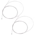 thumbnail image 2 of Domqga Bicycle Shifter Cables,Bike Brake Cable,2PCS Folding Bicycle Shifter Cables Braking Line Inner Core Stainless Steel 2.1m Long, 2 of 8