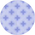 thumbnail image 1 of Ahgly Tapis Rond Lavable en Machine Intérieur Transitionnel Bleu Ciel, 5 Pieds Rond, 1 of 7