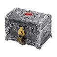 thumbnail image 4 of Lipstore Pirate Adventurous Treasure Box Multifunction Pirate Chest Storage Box for Theme ancient, 4 of 8