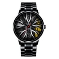 thumbnail image 1 of Montre Homme Mode Horloge Acier Inoxydable Décontractée Habillée Poignet Cristal Bijoux, 1 of 9
