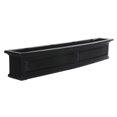 thumbnail image 2 of Pemberley Row Plastic Black Window Box Rectangular Weatherproof 60" Assembled, 2 of 6