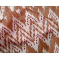 thumbnail image 4 of oneOone Silk Tabby Fabric Chevron Ikat Print Fabric BTY 42 Inch Wide, 4 of 4