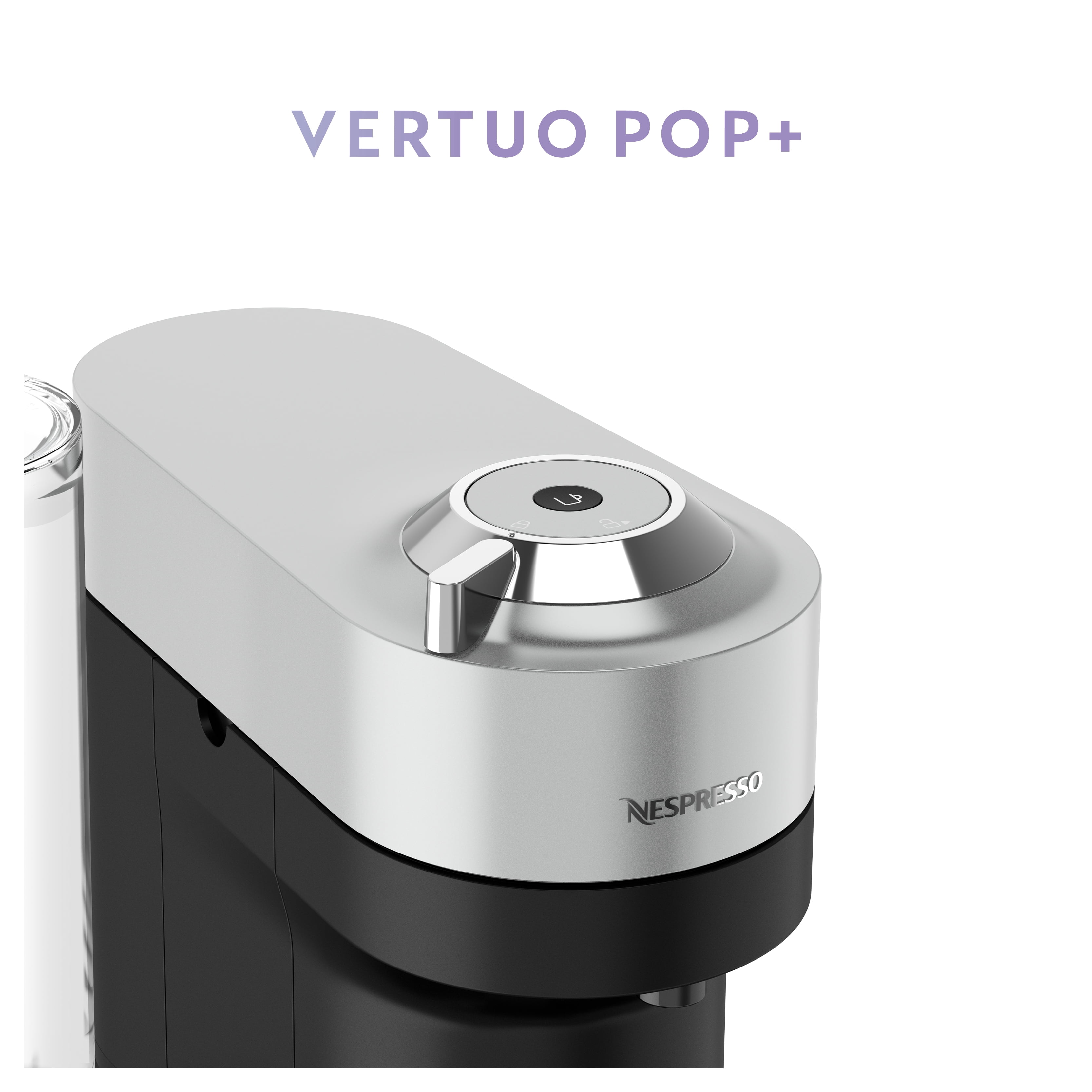 Machine à Café et Espresso Nespresso Vertuo Pop+ par De'Longhi, Argent