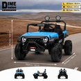 thumbnail image 4 of VOLTZ TOYS 24V 2 Seater Electric UTV Ride-On Car for Kids – Remote Control Jeep Style Buggy, 4 of 7