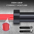thumbnail image 4 of 7FT Barbell Weight Bar 1500LB Capacity Fit 2" Standard Weights for Powerlifting & Strength Training, 4 of 6