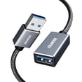 thumbnail image 1 of BENFEI USB 3.0 Extension Cable 10 Feet, Nylon Braided Compatible with Webcam, Camera, Phone, USB hub, Mouse, Keyboard, Printer, Hard Drive, Headset, 1 of 7