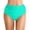 Mint Green, variant on GPOECD Swim Shorts Women High Waisted Ruched Bikini Bottoms with for Beach Pool High Waisted Bikini Bottoms Dark Purple,L