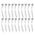 thumbnail image 2 of Button Electrode Wires, Electrode Wires White Easy Operation Reliable 20Pcs  For Treatment Devices, 2 of 8
