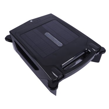 Nettoyeur de Piscine Robotique Automatique, Mijoteuse de Piscine Robotique Automatique 450um à Énergie Solaire avec Évitement d'Obstacles pour Outils de Nettoyage