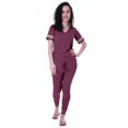 thumbnail image 3 of Moomaya Ensemble de Nuit Simple pour Femmes avec Pyjama en Coton 2 Pcs Nuisettes, 3 of 7