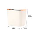 thumbnail image 3 of Chmadoxn Hanging Trash Can With Lid, Kitchen Cabinet Door Hanging Trash Can Cover Cabinet Trash Can Door Hanging Trash Can Under Sink Door Trash Can RV Bathroom kitchen trash can, 3 of 6