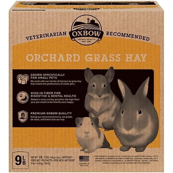 OxBow Orchard Grass Small Animal Food, 144oz / 9lb