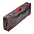 thumbnail image 2 of Lipstore Gift Wrap Organizer Bag Wrapping Paper Storage Container for Xmas Decorations Black Red, 2 of 8