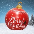 thumbnail image 5 of Room Decorations 60CM Outdoor Christmas Inflatable Decorated Ball Giant Christmas Inflatable Ball Christmas Tree Decorations With Lamp House Decor on Clearance, 5 of 5