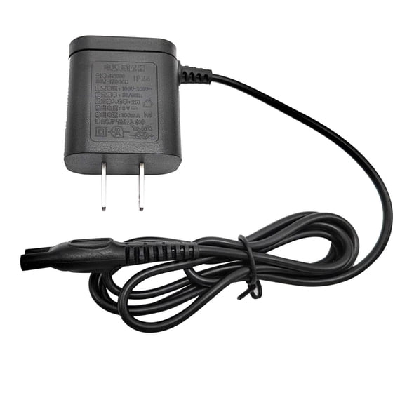 8V Charger for H Q850 Shaver - Power Adapter for QP2630, QP2530, 100-240V Input, Replacement Cord with Short Circuit Protection