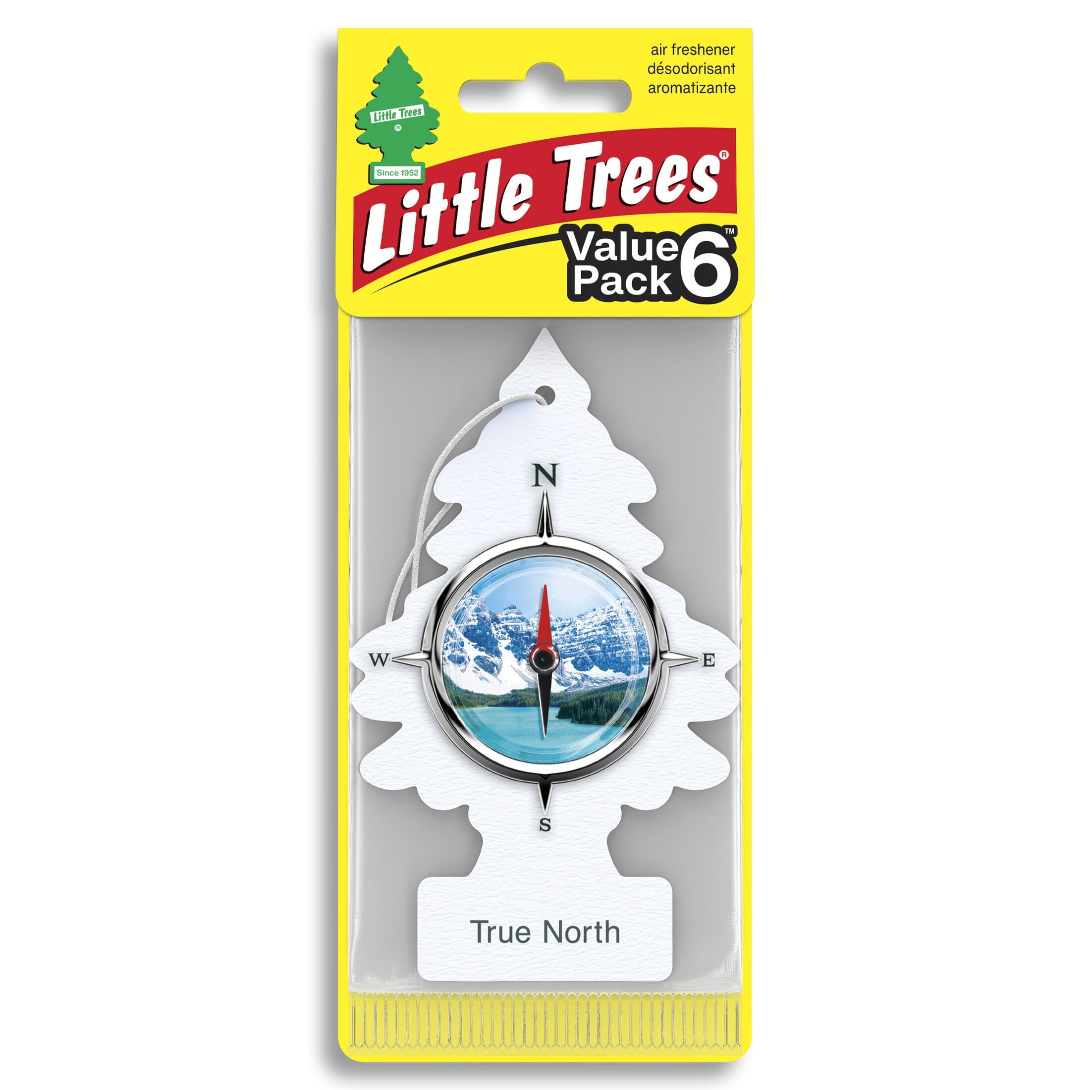 LITTLE TREES air freshener True North 6-Pack