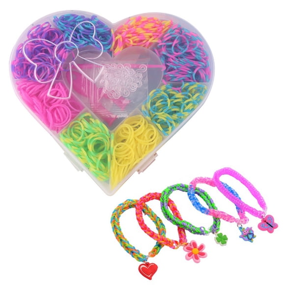 Loom Band Set Creative Rainbow Fun Rubber Band Refill Set Rubber Band Loom Kit