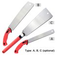 thumbnail image 3 of Multifunction Hand Saw TRP Handle Felling Saw Handheld Woodworking Tool for Tenon Wood Bamboo Plastic, 3 of 7