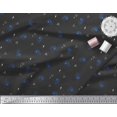 thumbnail image 3 of Soimoi Black Rayon Fabric Triangle & Star Print Fabric by the Yard 56 Inch Wide, 3 of 5