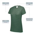 thumbnail image 2 of Augusta sportswear T-Shirt Tri-Mélange pour Femmes, 2 of 6